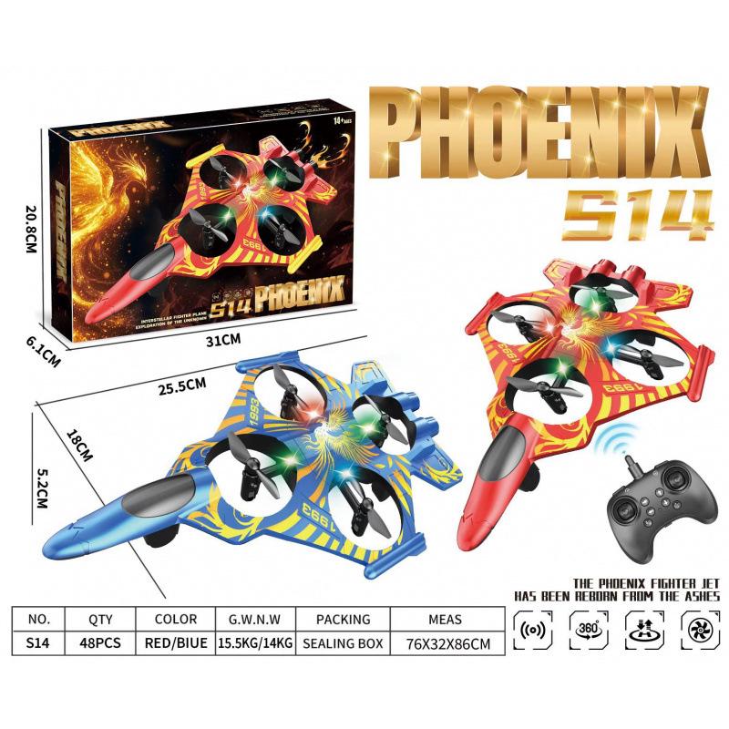 Cross-border Stunt Drone: Altitude Hold, Flip, Hover RC Quadcopter Glider