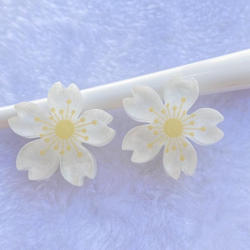 10pcs New Cute resin Mini Mixed flowers flat back Cabochon Scrapbook Kawaii DIY Embellishments Accessories E35
