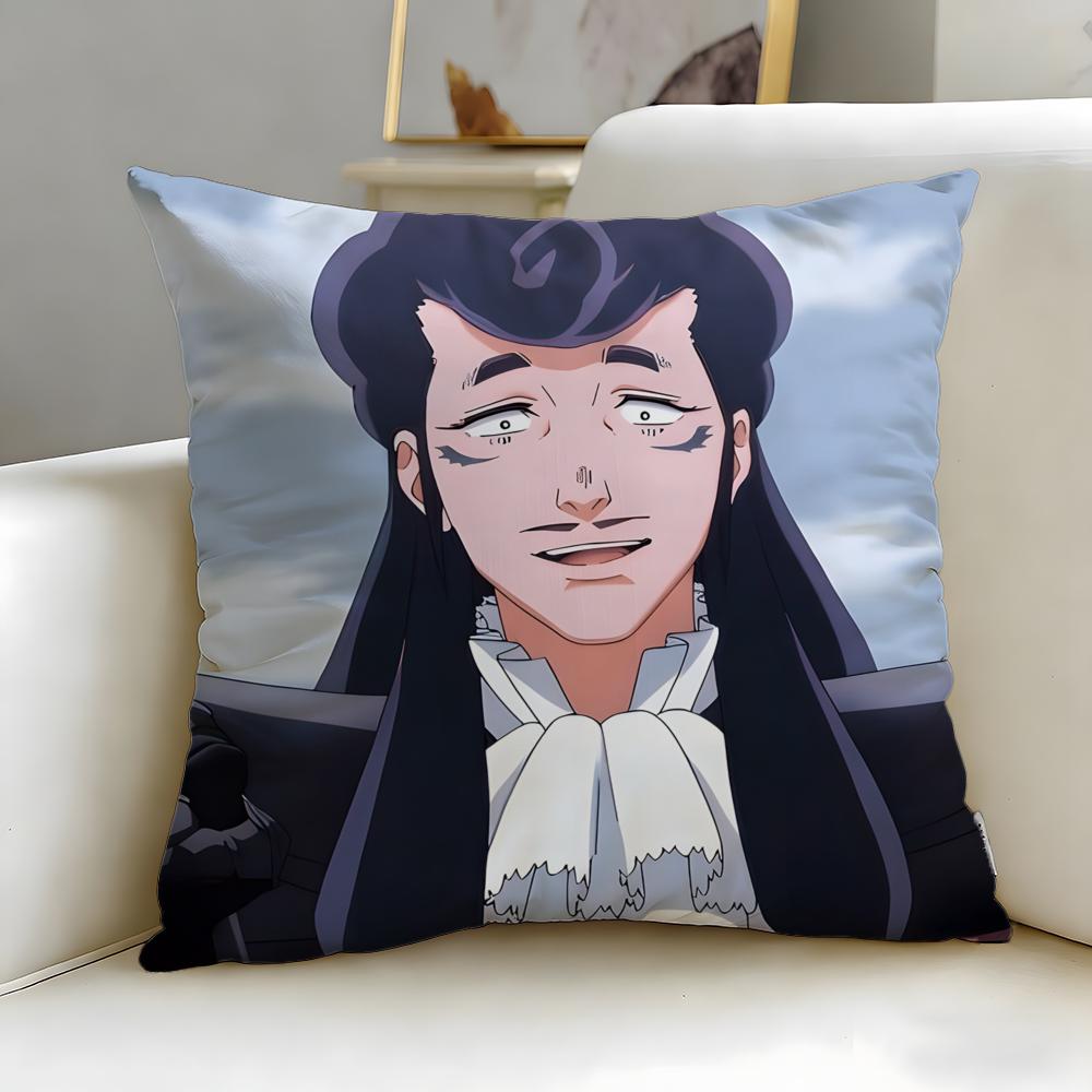 Popular Anime To Your Eternity Season Cushion Cover Soft & Easy-Wash Pillow Case – Versatile for Couch, Bed, Travel and Office