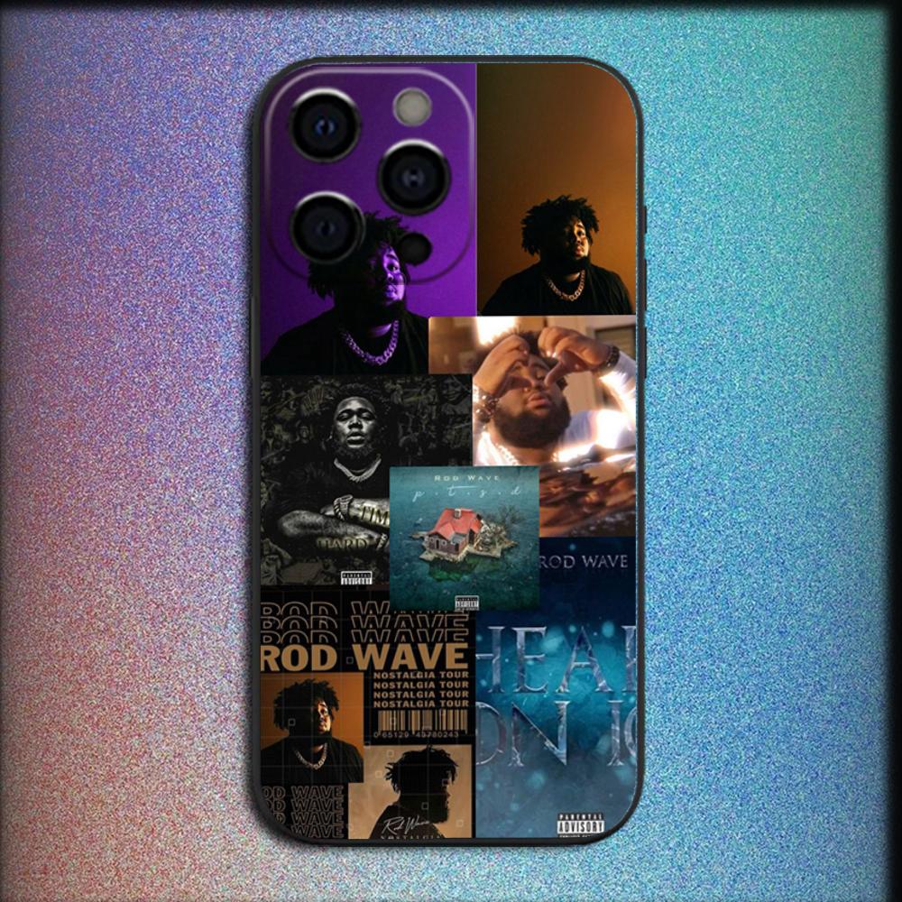 Rapper R-Rod Wave Phone Case For iPhone 16 15 14 13 12 11 Pro Max Mini X XS SE4 7 Plus 16E Shockproof Silicone Soft Cover Fundas