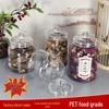 PET Food Grade Storage Can for Herbs, Grains, Nuts & Snacks