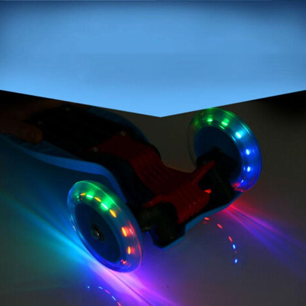 Lumini intermitente cu LED-uri pentru roți din spate spate pentru micro trotinete mini practice