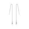 YENA BY YENA [Silver] Sandy Wind drop Earrings e082