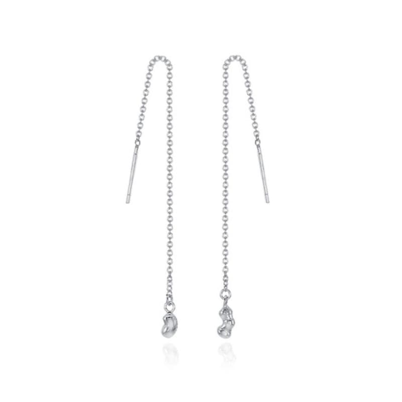 YENA BY YENA [Silver] Sandy Wind drop Earrings e082