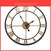 Römische Wanduhr Vintage Metall Dekor Mit Quarzwerk Für Wohnzimmer Und Schlafzimmer