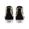 Vans Sk8 Canvas Variant Daisy Print High Top Skate Shoes Unisex Skate Shoes Black VN0A32QG9FV