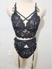 See-Through Lace Lingerie Set: Tempting & Sexy Design