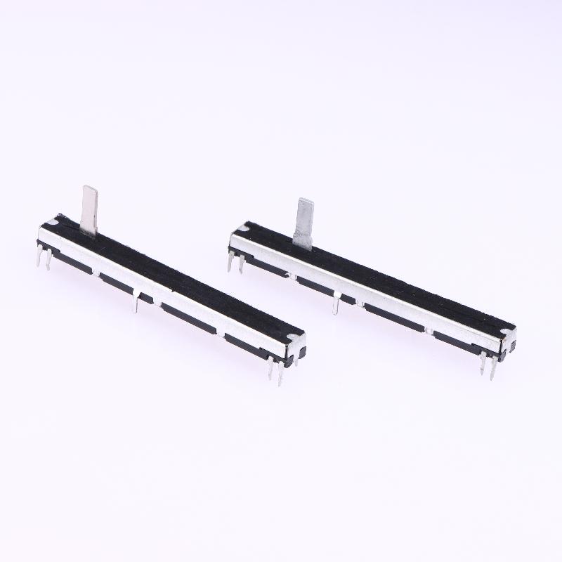 1Pcs 75Mm Straight Slide Potentiometer 8Pins A103 Double Fader A10K Soundcraft Efx8 Fader A10Kx2 A20Kx2 A50Kx2 B10Kx2 A103 A203