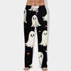 Men's Halloween Print Drawstring Pants Casual Pajama Pants