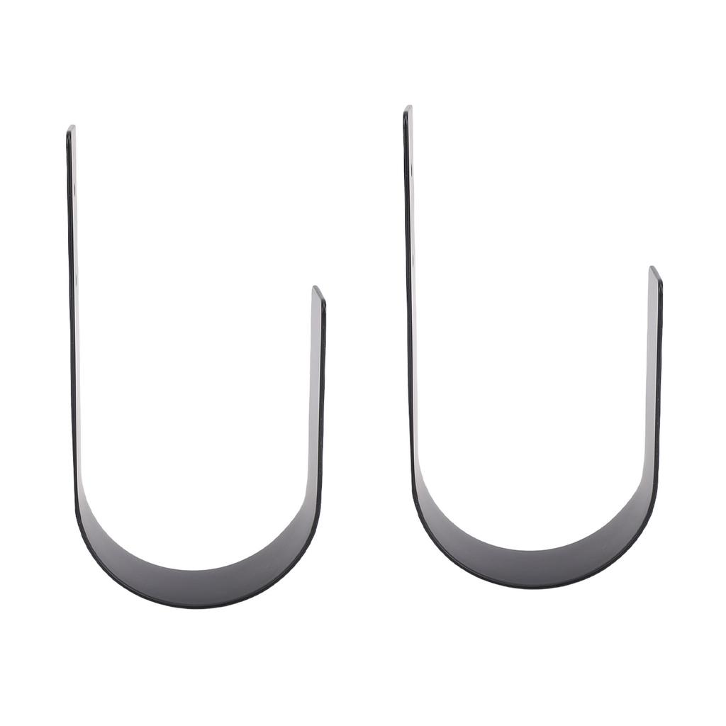 2PCS Curtain Holdbacks Tie Backs Iron Modern U Shaped Curtain Wall Hooks Holders for Drapes Bedroom