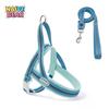 Saddle-Style Shock-Absorbing Dog Harness and Leash for Walking Bichon, Teddy, Corgi
