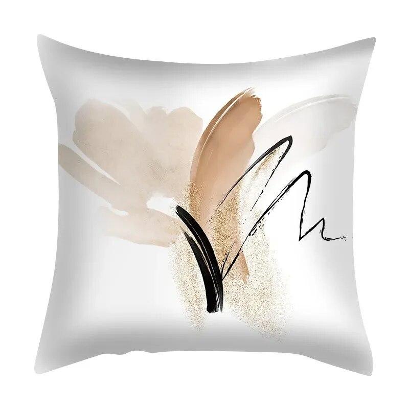 

Богемная декоративная наволочка Скандинавская абстрактная наволочка с граффити Наволочка для диванной подушки в гостиную Украшение для спальни 40x40cm