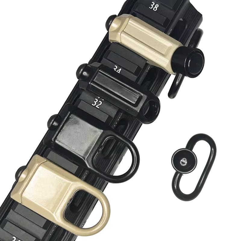 Taktische Schnell lösbare RSA GBB Schnalle QD Riemen Stahlmontage Befestigungsadapter Passend für 20mm Schiene Jagdwerkzeug Schnallenclip Zubehör2