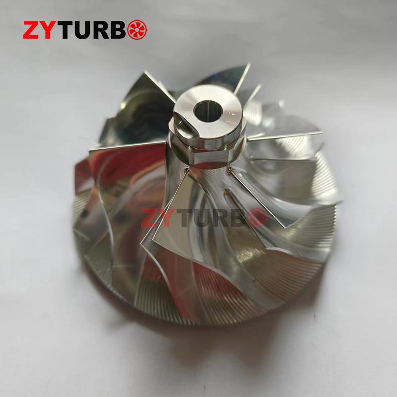 GT3582 billet wheel 6+6 blades Point milling performance aluminum billet compressor wheel for racing