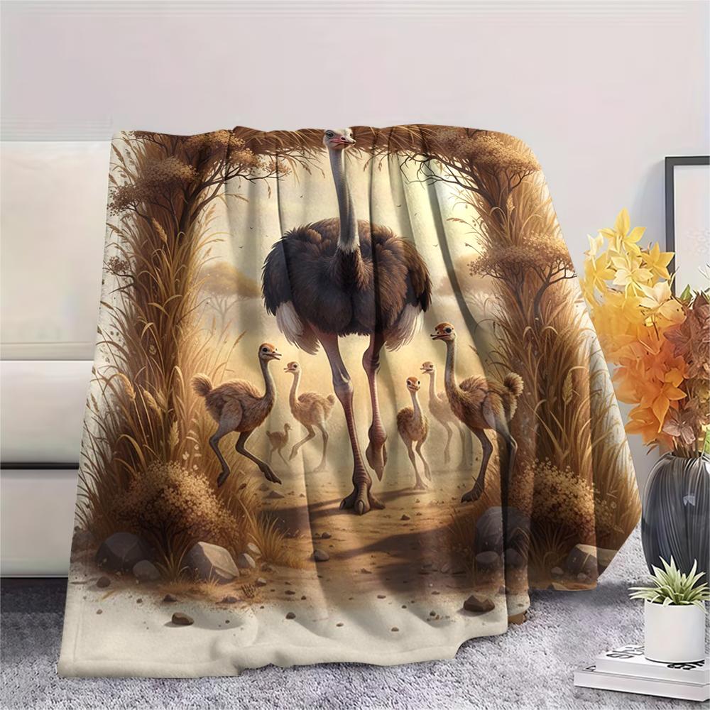 1 ks Flanelová deka s kresleným potiskem, Vysoce kvalitní, Pohodlná pro všechna roční období, Domácí dekorace, Teplo a pohodlí, Perfektní jako vánoční dárek k narozeninám