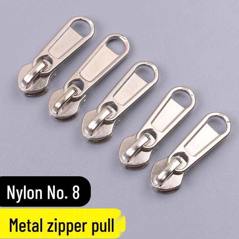 Durable Nylon Zipper Puller for Size 3, 5, 8, 10: Ideal for Luggage, Backpacks, Clothing, and Duvet Covers