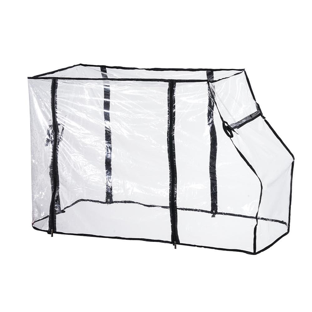 Rain Cover for Wagon, Wagon Rain Wind Cover Waterproof Push-Pull Wagon Rain Cover Canopy Folding Trolley Cart Accessories
