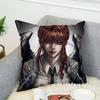 Anime Chainsaw Man Pillow Case Pillowcase Double-Sided Printing Cushion Cover 45x45 Decorative Cushions Sofa Soft Home Decor Pil
