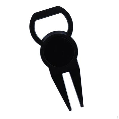 Divot-Reparaturwerkzeug Gerät Rillenreiniger Vielseitig Leichtes Metall Geschenk Rasen-Zinken Training