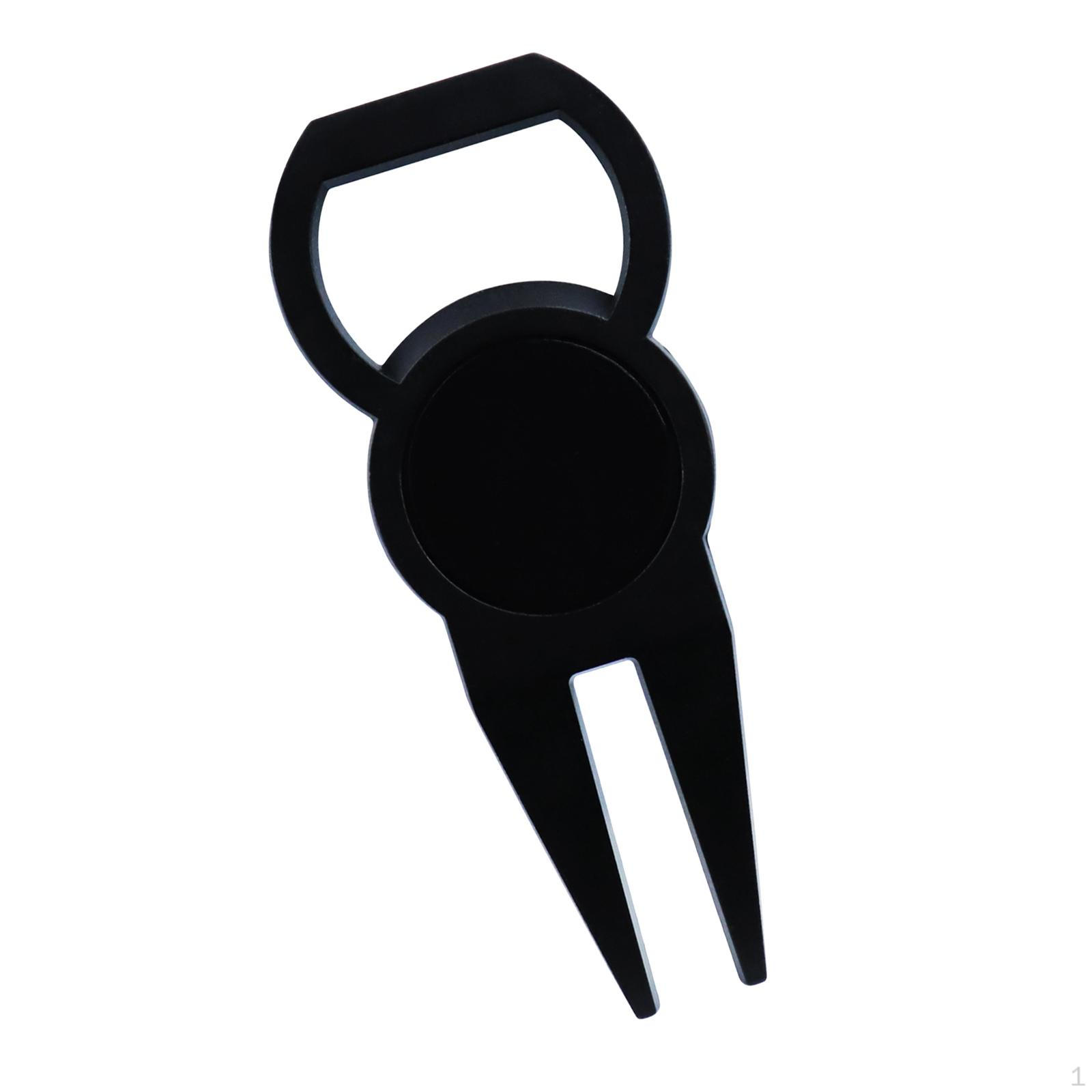 

Divot Repair Tool Device Groove Cleaner Versatile Lightweight Metal Gift Lawn Prong Training A