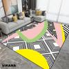Crystal Velvet Light Luxury Carpet Living Room Sofa Coffee Table Scandinavian High-end Home Bedroom Blanket