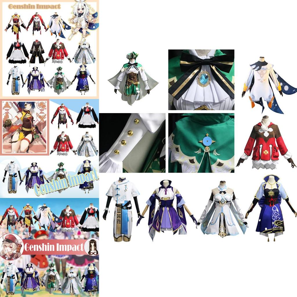 Stunning Genshin Impact Game Character Cosplay Clothing Full Set For Ultimate Fans