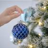 Valery Madelyn Christmas Christmas Tree Pack of Silver and Blue Christmas Ball Stylish and Popular Trendy Christmas Tree Decorations Ornaments,