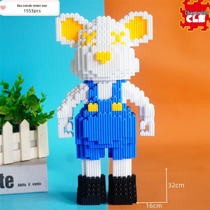 Chaole Sen 2026 Girl Series: Night Market Stall Building Blocks Toy
