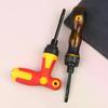 Chave de Fenda Doméstica 2 em 1 Ferramenta de Reparo Doméstico, Kit de Chave de Fenda Ratchet Magnética Rotativa Desmontável para Móveis/Carro/Computador
