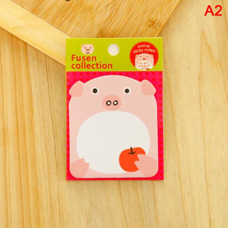 Cute Kawaii Animal Sticker Bookmark It Marker Memo Index Tab Sticky Post Notes