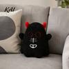 Decorative Plush Toy Halloween Pumpkin Toy, Spooky Ghost Bat Demon Stuffed Doll, Doll Cartoon Plushie Holiday Party Decoration for Home,