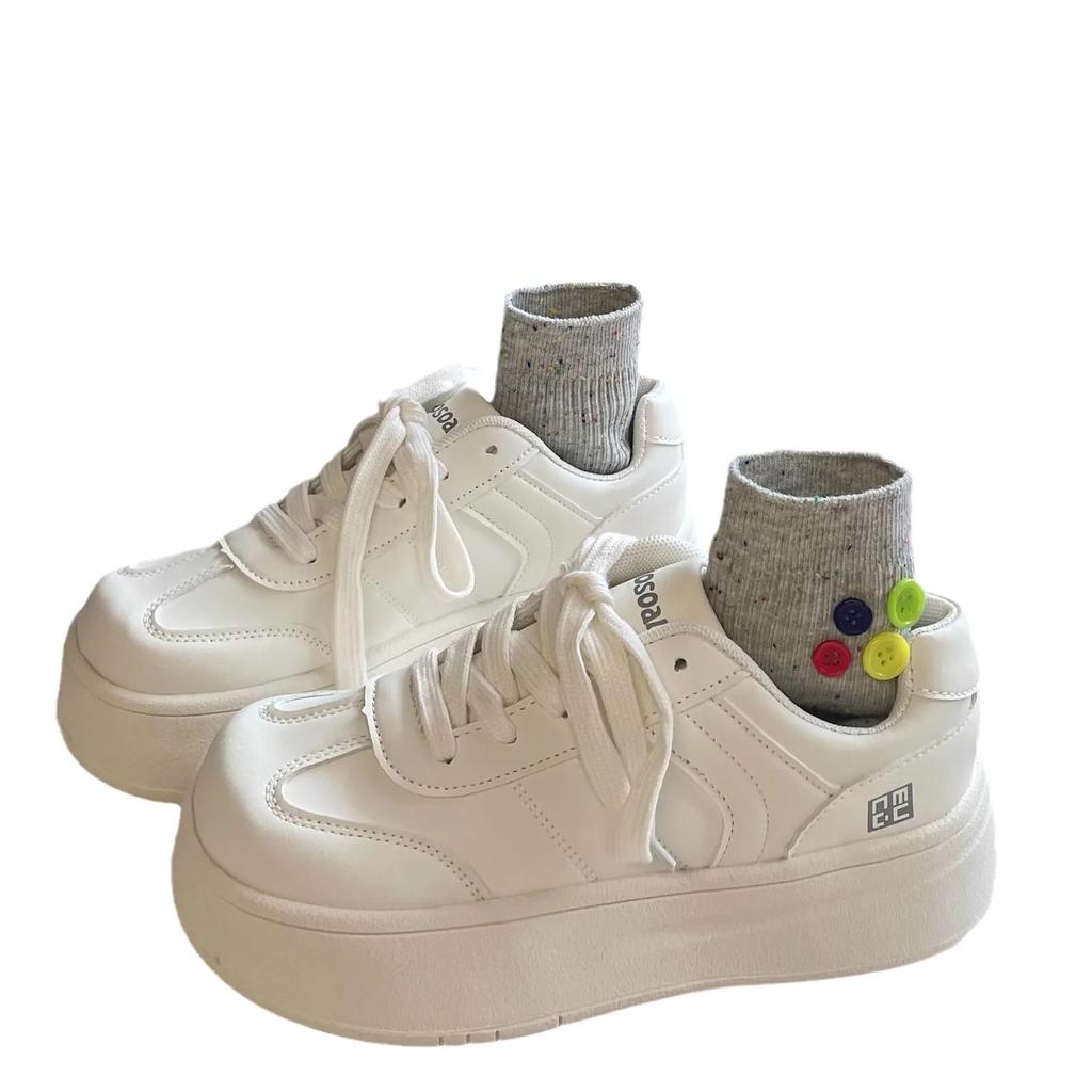 Damen Freizeitsneaker Frühjahrsmode Damen Hochwertige Flats Vulkanisierte Schuhe Damen Plateau Walking Schuhe Zapatillas Mujer