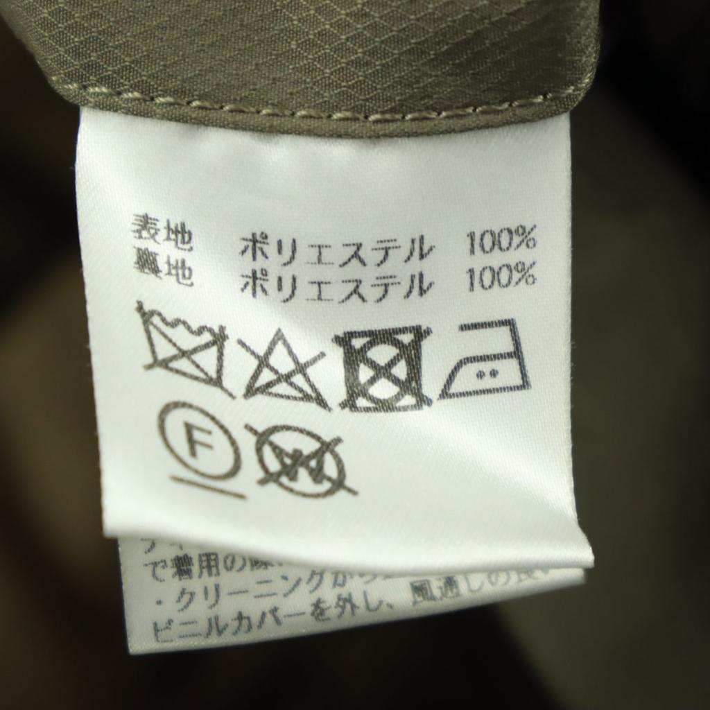 STUDIO by D'URBAN Long Sleeve Down Coat M Khaki Hood Storage Men's Used