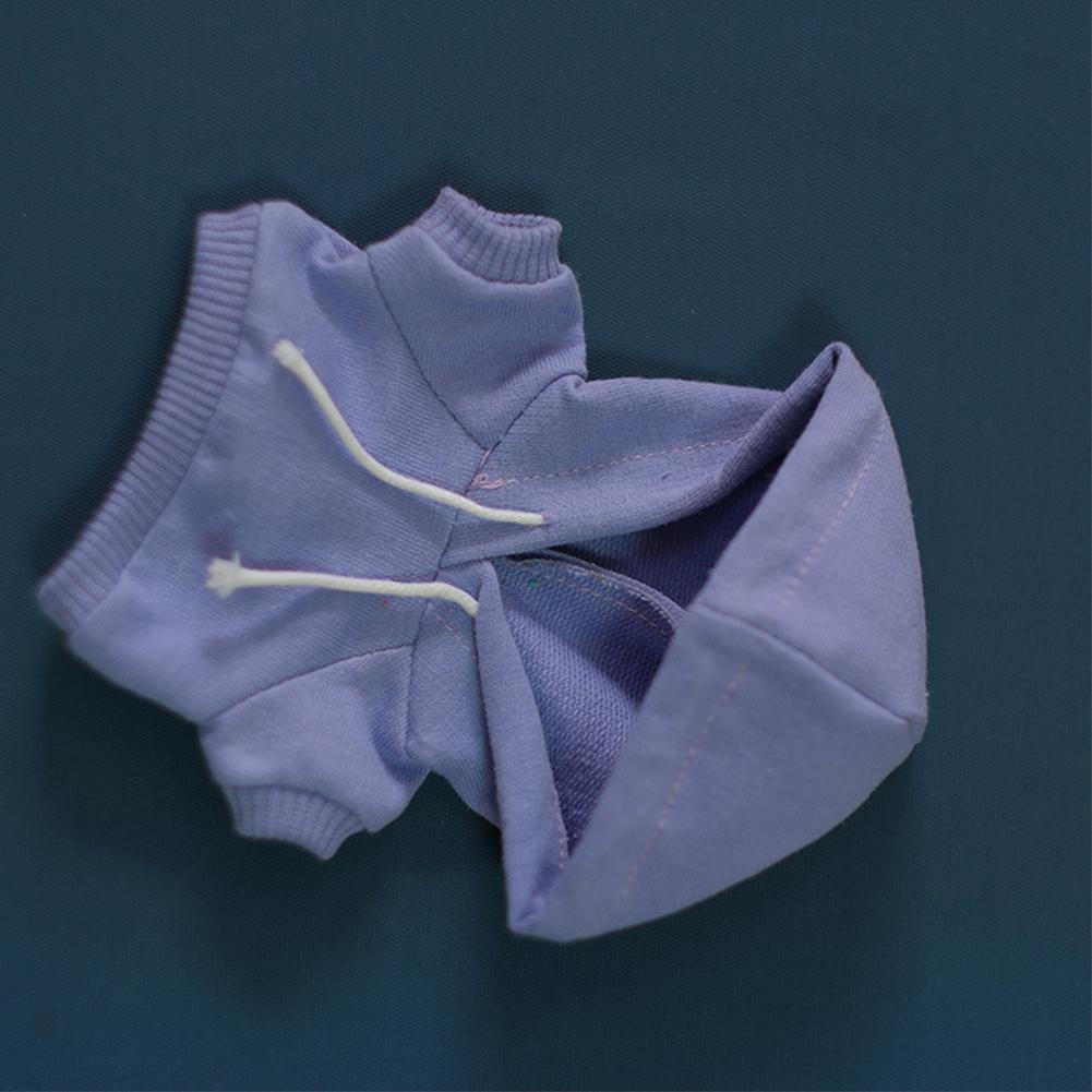 

Для 17 см Кукольная одежда Лабубу Модная одежда Толстовки Кукольная одежда Цветовые толстовки Кукольные аксессуары Милые украшения Маленькая одежда оранжевый