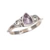 Natural Pink Amethyst Gemstone Handmade 925 Sterling Silver Gift Ring S.6 Y4f32