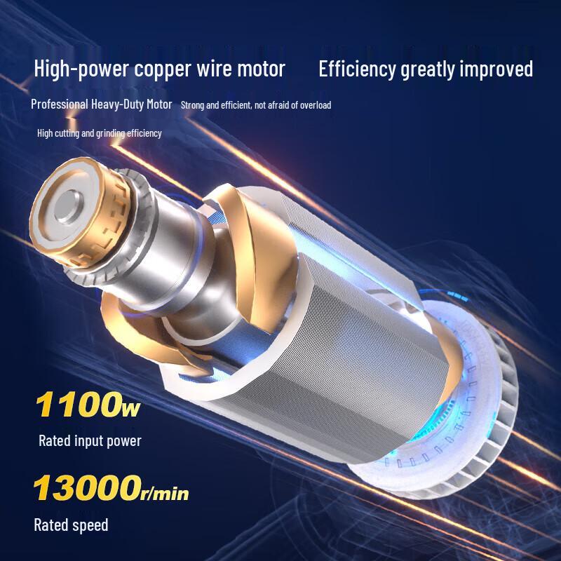 Dongcheng 1100W Angle Grinder CN Plug (adapter Included)