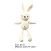 Jouet en peluche super doux en coton PP résistant à l'usure pour bébé fille, poupée lapin apaisante, jouet pour bébé pour la maison