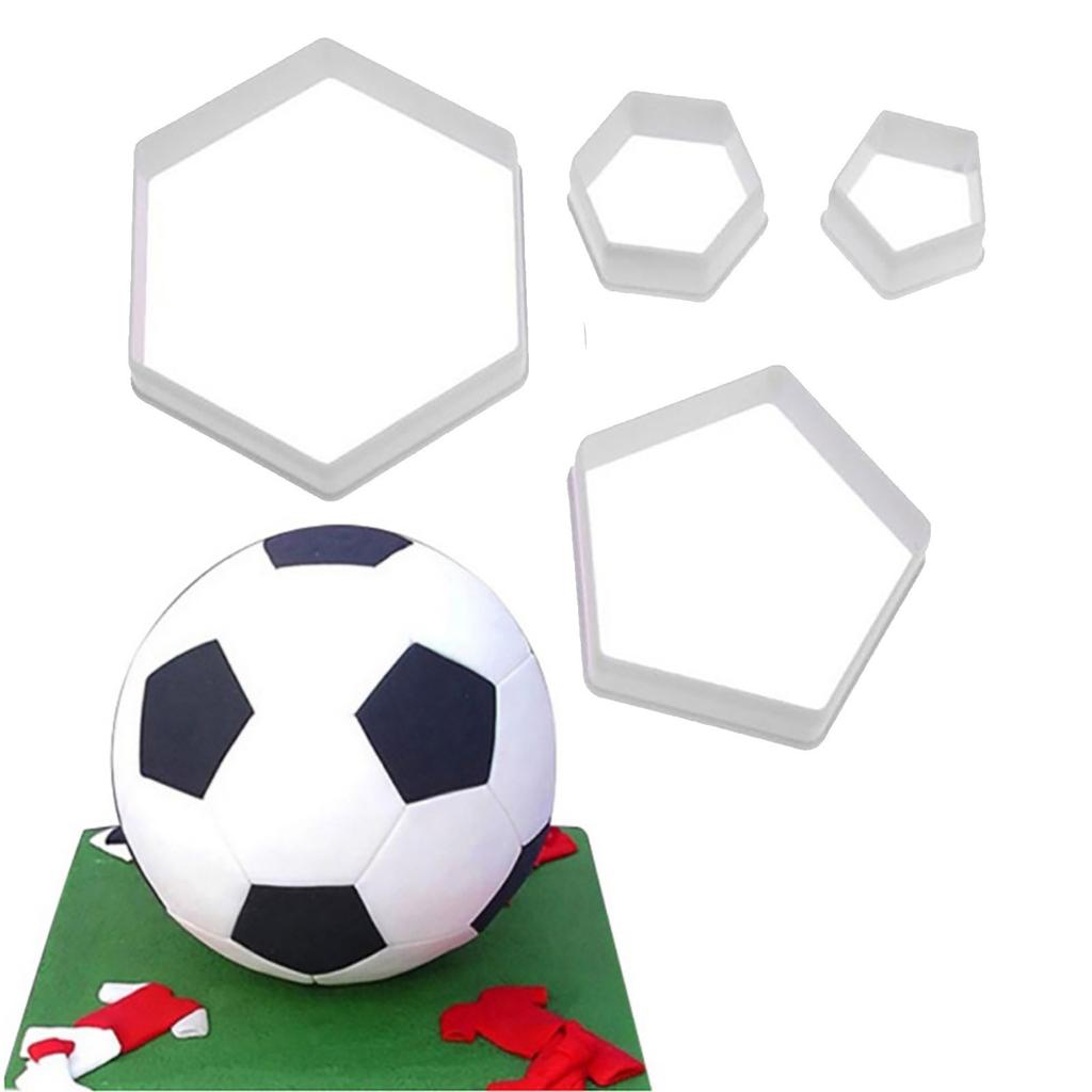 Football Plastic Fondant Cutter  Fondant  Fondant Cake