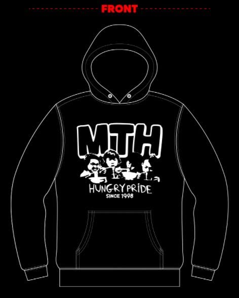 MAXIMUM THE HORMONE - I Liked Ryo When He Was Fat... Hooded Sweatshirt, Size L