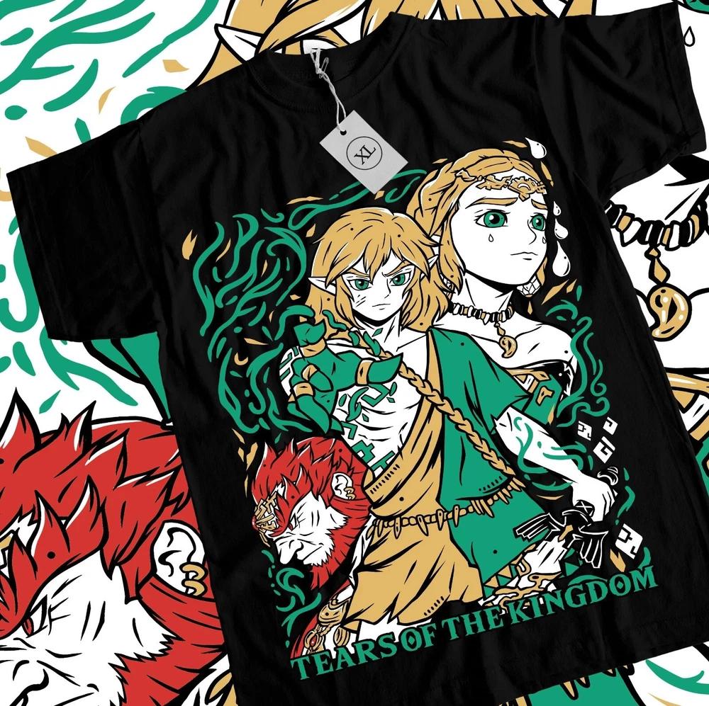 Legend Of Zelda Link Tshirt Zelda Hylian Crest Gifts Funny Shirt All Size S