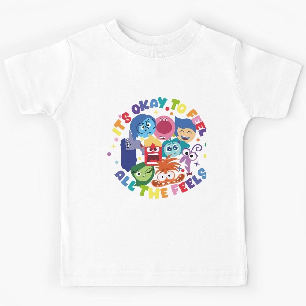 It_s Okay To Feel All The Feels Essential Kids T-Shirt 100