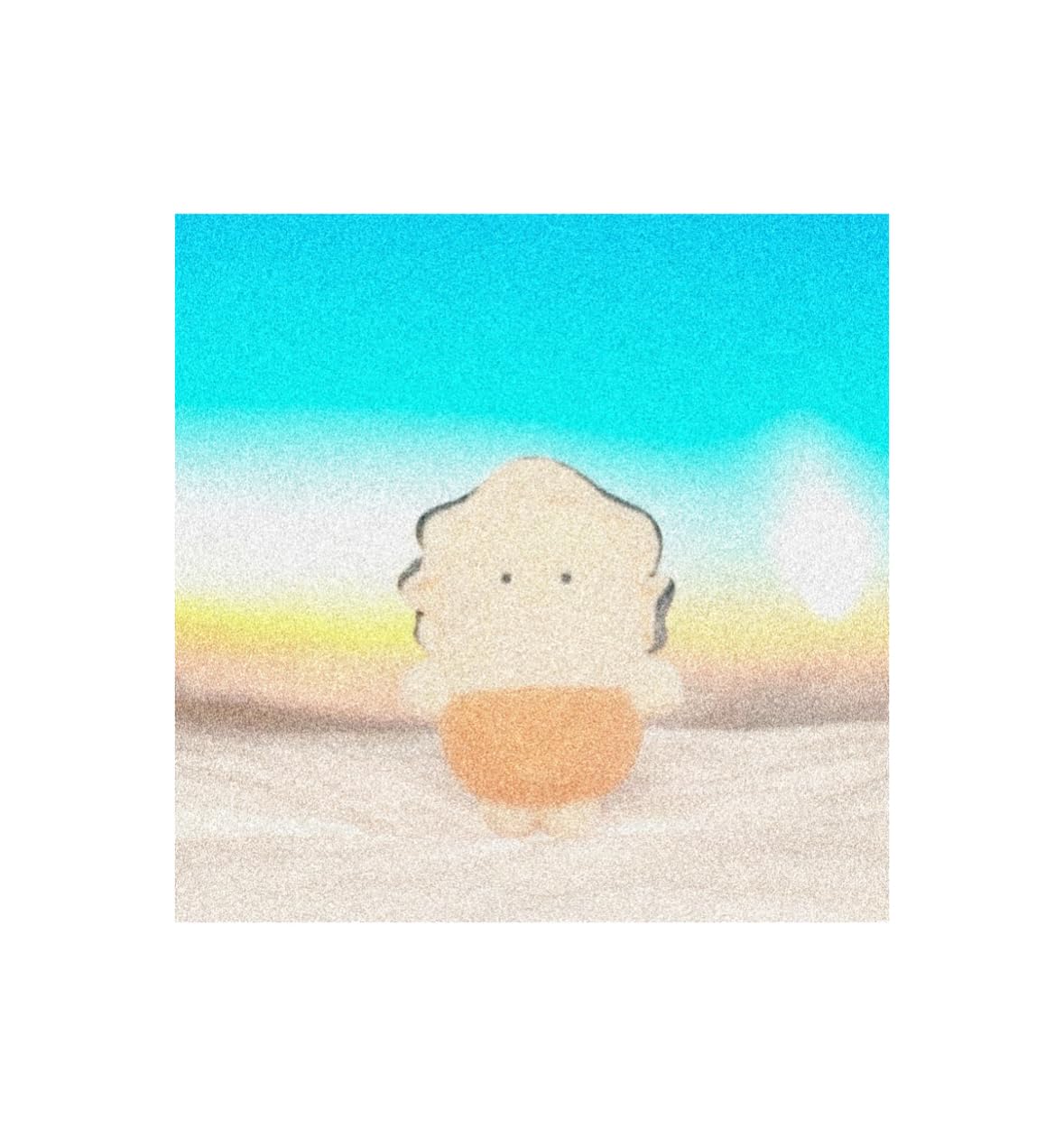 

Oyster Kaki, Kaki Centripetal Friends Mashumochi Plush Toy Official Merchandise (Approx. 15cm Hand-Held Fried Oyster)