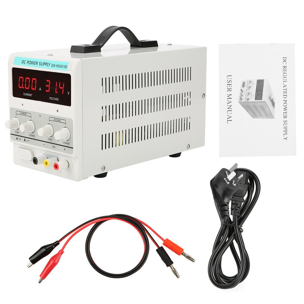 10A Variable Regulated Digital DC Power Supply Precision Adjustable