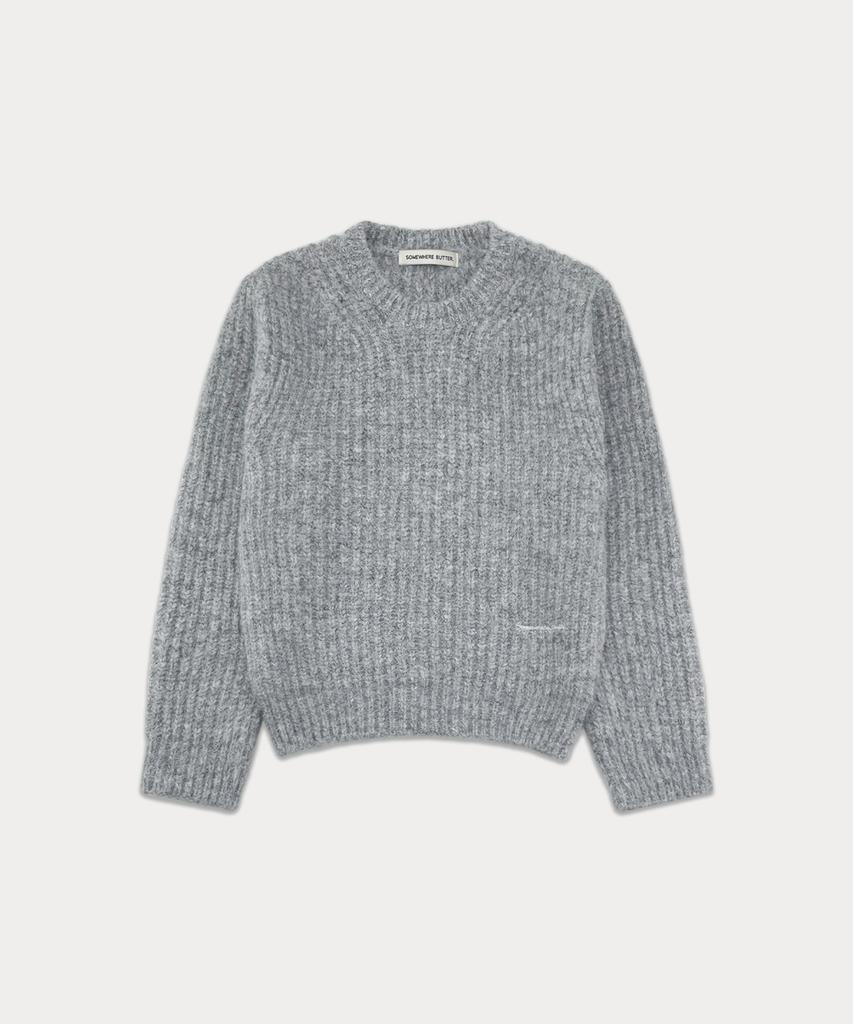 Sseomweeobeoteo Mone Wool Knit - Gray