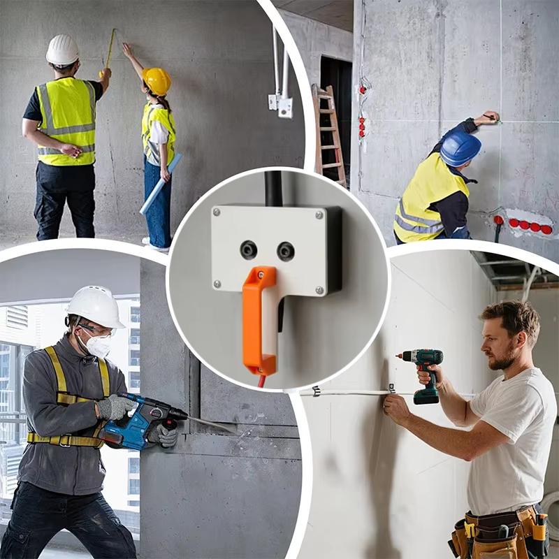 Wire Puller Heavy-Duty Handheld Wiring Tools 8Mm Wire Tugger For Electrician For Pipe Narrow Spaces Wall Underground Data Center
