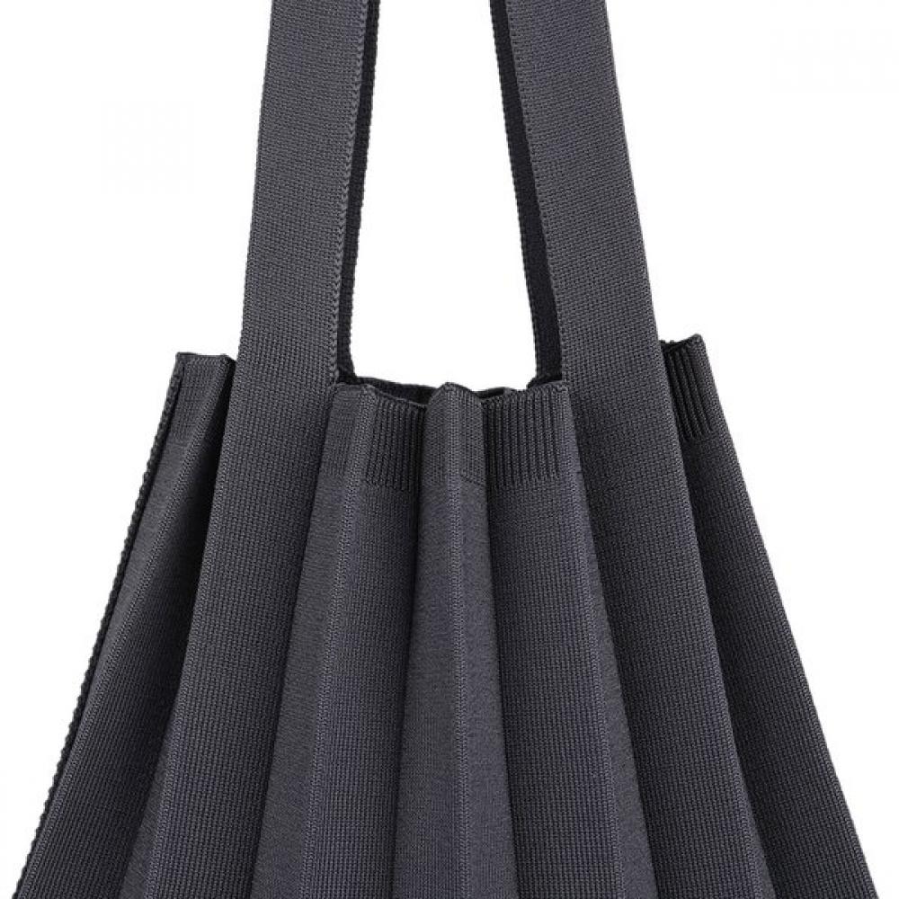 Pleatsmama Charcoal Tote Bag