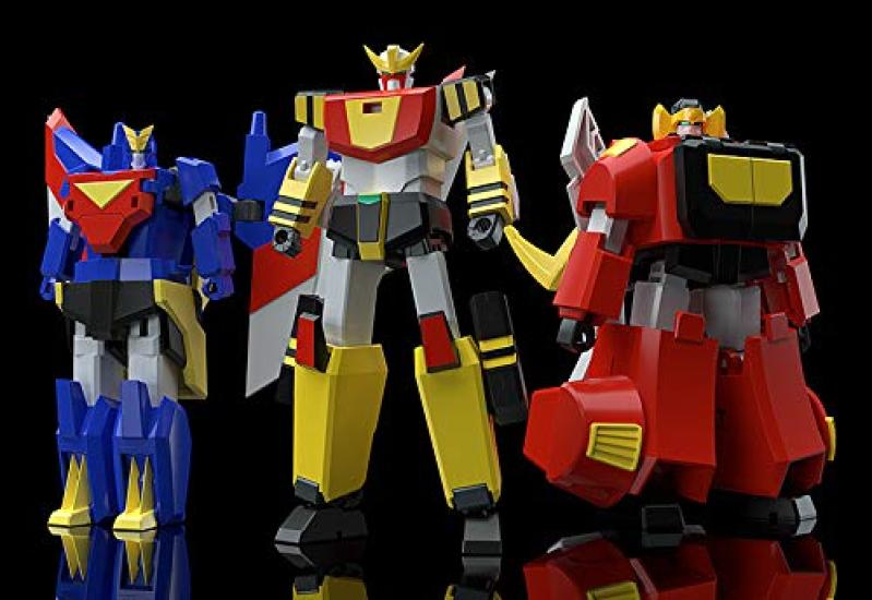 MODEROID Genki Bakuhatsu Ganbaruger Ganbaruger PS ABS Assembled Plastic Model Non-scale &