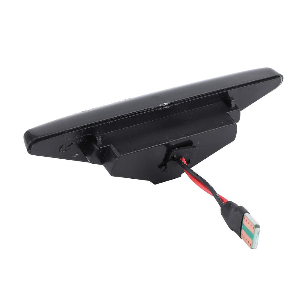 1Pair Smoked Dynamic LED Side Light 98AB13K354AA For Ford Focus MK I Mondeo MK III