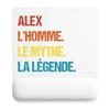 Mousepad - PLANETEE - Alex Myth Legend Vintage - 22x18 Cm - Smooth Non-slip Surface - HD Sublimation Printing