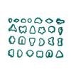 193pcs   Clay Earring Cutters   25 Shapes Clay Cutters for Key Rings Necklaces